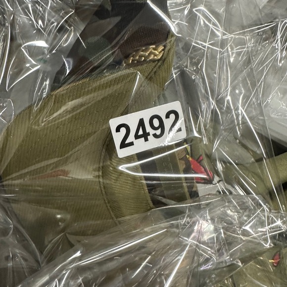 Vintage San Sun Camo Snapback Hat Dowdle Sporting Goods Memphis Duck Rope Cap - Picture 4 of 4